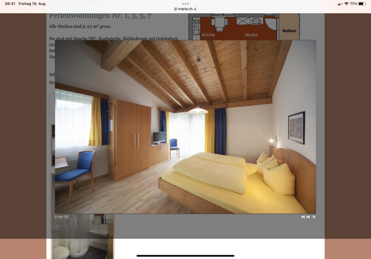 Jil-Marie Samnaun Studiowohnung Nummer 3 מראה חיצוני תמונה